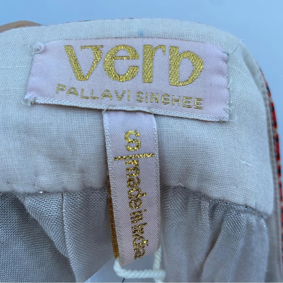 NWT Verb by Pallavi Singhee floral maxi Skirt Sz Small - Picture 11 of 11